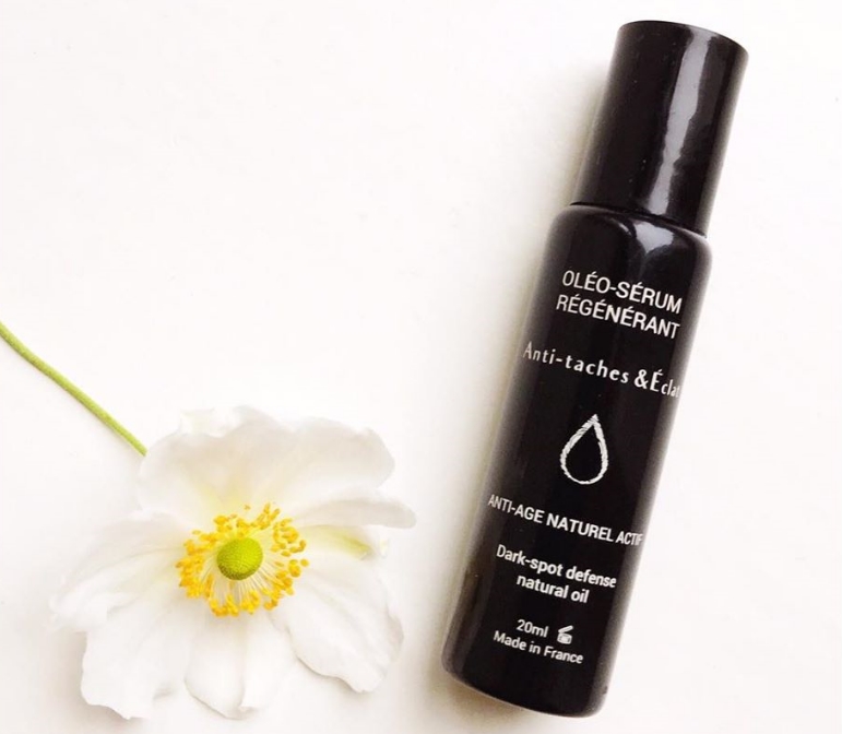 oléo anti-tache et éclat routine beauté